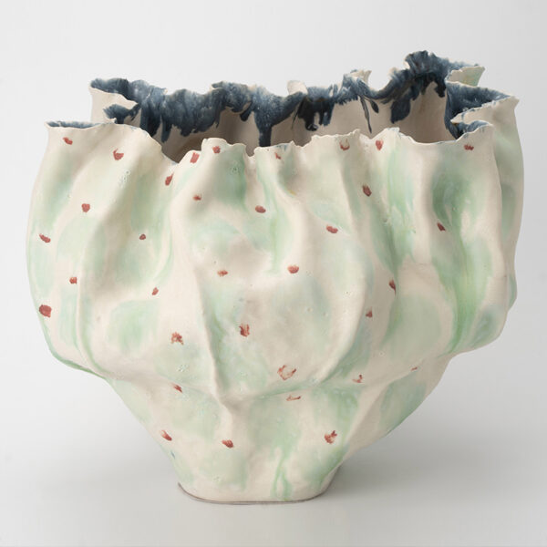 Gaoliang Ceramic Vase Simple Modern Abstract Handmade Clay Accessories OEM/ODM (CML841)