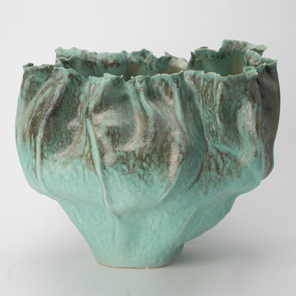 Gaoliang Ceramic Vase Vintage Creative Art Geometric Flower Vases For Interior OEM/ODM (CML848)