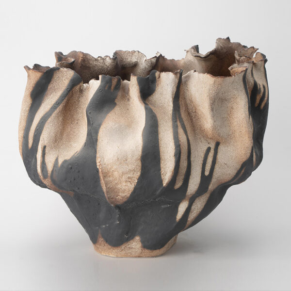 Gaoliang Ceramic Vase Modern Nordic Abstract Irregular Shape Table Vase OEM/ODM (CML854)