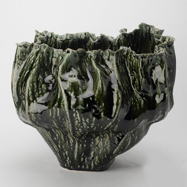 Gaoliang Ceramic Vase Retro Coastal Colorful Handcrafted Decoration For Interior OEM/ODM (CML857)