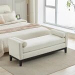 Gaoliang Foot Stool Ottoman Modern Long Velvet Bed Bench OEM/ODM (DZ10)