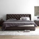 Gaoliang Bed Nordic Hot Sale Leather Modern Luxury Bedroom Furniture Set OEM/ODM (RC59)