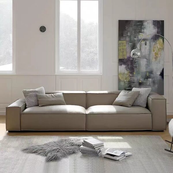 Gaoliang Sofa Modern Leather Italian Home Hotel Office Furniture Sectional Couch OEM/ODM (SF57)