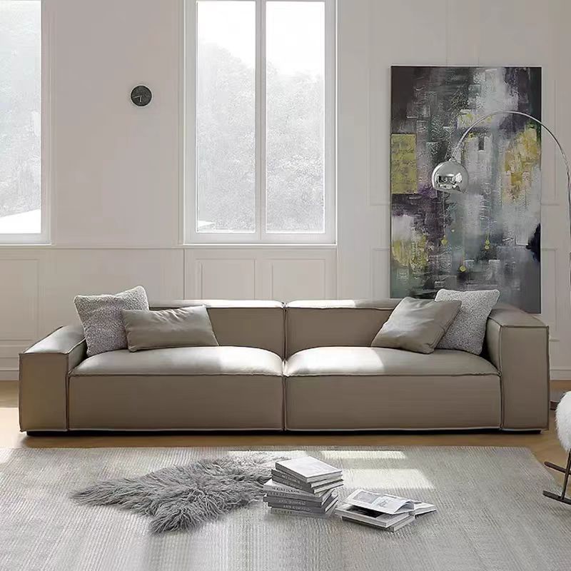 Gaoliang Sofa Modern Leather Italian Home Hotel Office Furniture Sectional Couch OEM/ODM (SF57)