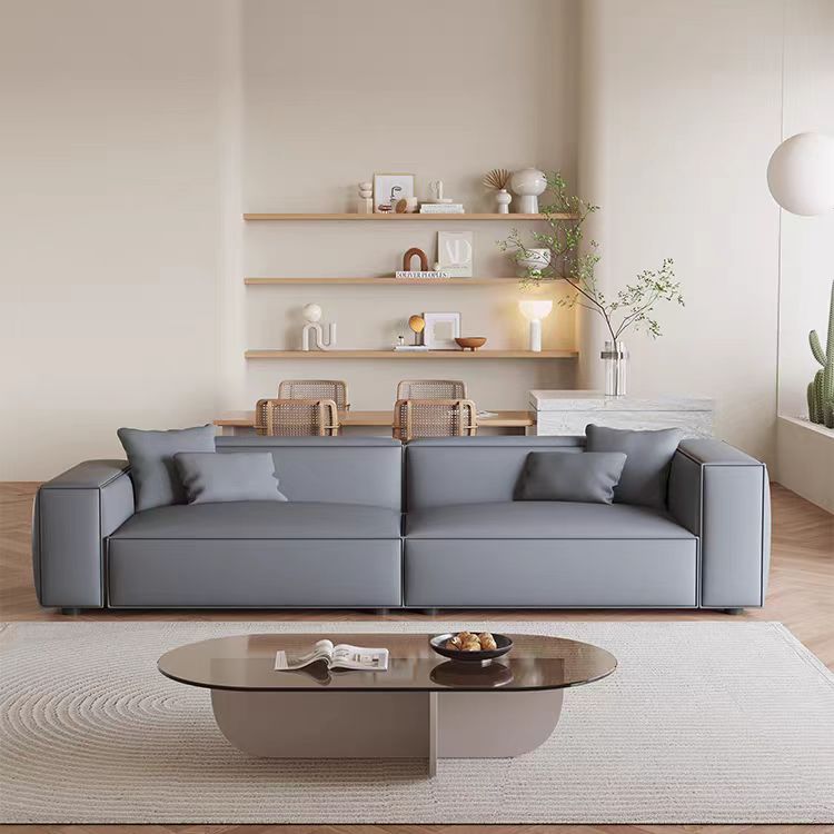 Gaoliang Sofa Modern Leather Italian Home Hotel Office Furniture Sectional Couch OEM/ODM (SF57)