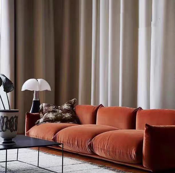 Gaoliang Sofa Living Room Modern Lounge Green Velvet 3 Seater Sectional OEM/ODM (SF61)