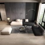 Gaoliang Sofa Minimalist Leather Black 3 Seater Nordic Design Sectional Couch OEM/ODM (SF66)