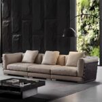 Gaoliang Sofa Italian Luxury Leather l Shape 7 Seater Recliner Modern Sectional OEM/ODM (SF67)
