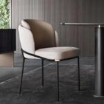 Gaoliang Dining Chair High Quality Cafe Commercial Luxury Hotel Reception Leather Chair OEM/ODM (YZ115)