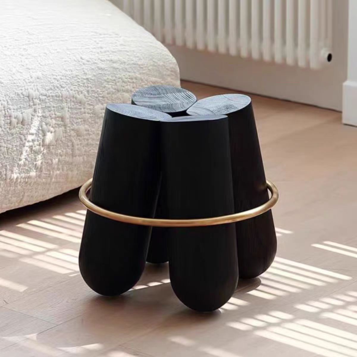 Gaoliang Side Table Modern Nordic Living Room Wooden Light Luxury Bed End Table OEM/ODM (BJ103)
