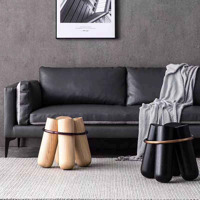 Gaoliang Side Table Modern Nordic Living Room Wooden Light Luxury Bed End Table OEM/ODM (BJ103)