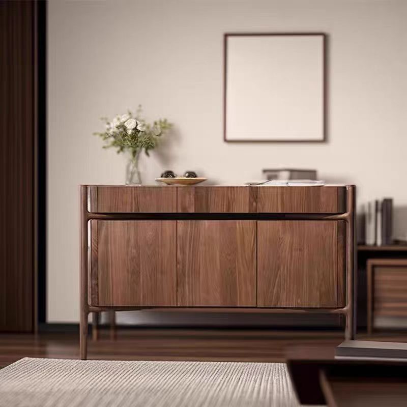 Gaoliang Sideboard Cabinet Modern Nordic Luxury Storage Cabinet Solid Wood Sideboard Buffet Cabinet OEM/ODM (GZ158)
