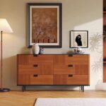 Gaoliang Sideboard Cabinet Luxury Italian Wooden Storage Living Room Cabinets OEM/ODM (GZ167)