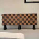 Gaoliang Sideboard Cabinet Mid Century Designer Luxury Solid Wood Home Furniture Sideboard OEM/ODM (GZ168)