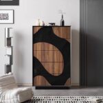 Gaoliang Sideboard Cabinet French Style Light Luxury Wooden Storage Cabinet Chest of Drawers of Bedroom OEM/ODM (GZ171)