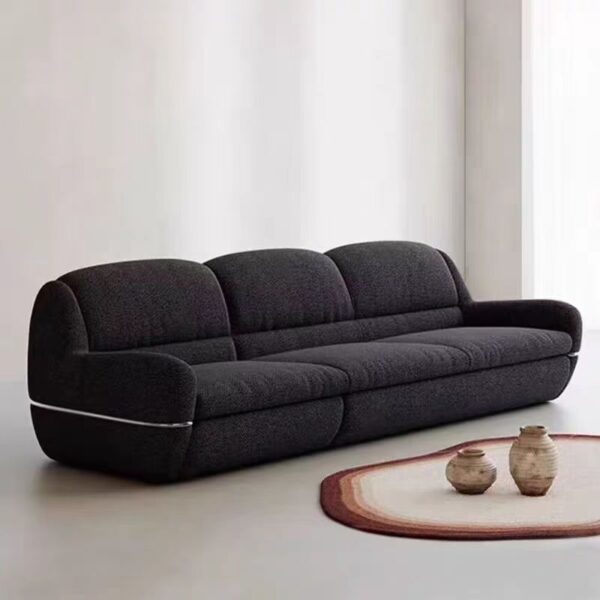 Gaoliang Sofa Wabi Sabi Design Retro Minimalist Modern Fabric Couches OEM/ODM (SF80)