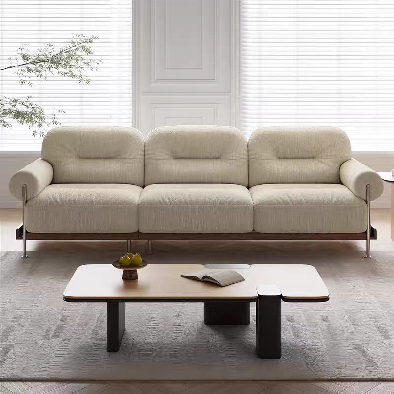 Gaoliang Sofa Cream White Modern Fabric Comfortable Household Sofa Couches OEM/ODM (SF81)