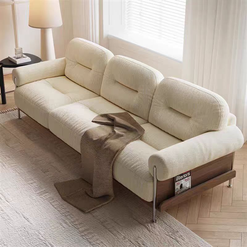 Gaoliang Sofa Cream White Modern Fabric Comfortable Household Sofa Couches OEM/ODM (SF81)