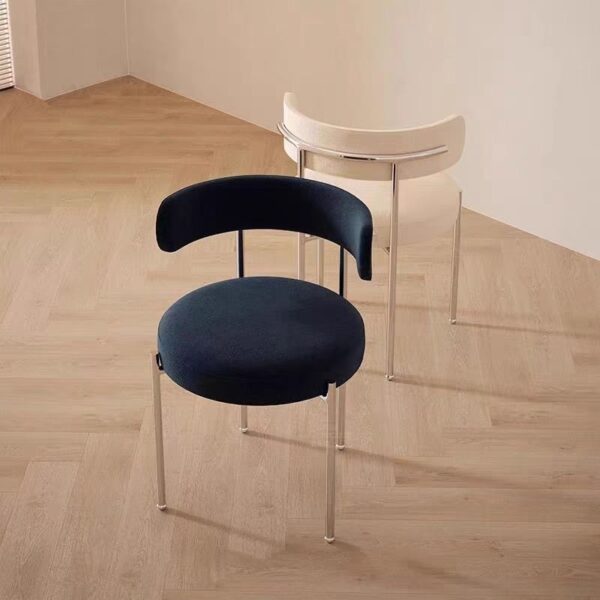 Gaoliang Dining Chair Faux Leather Modern Metal Dining Room Chairs OEM/ODM (YZ206)