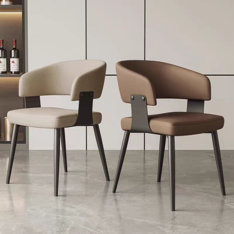 Gaoliang Dining Chair Light Luxury Modern Creative Leather Dining Room Chairs OEM/ODM (YZ212)