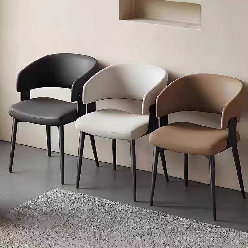 Gaoliang Dining Chair Light Luxury Modern Creative Leather Dining Room Chairs OEM/ODM (YZ212)