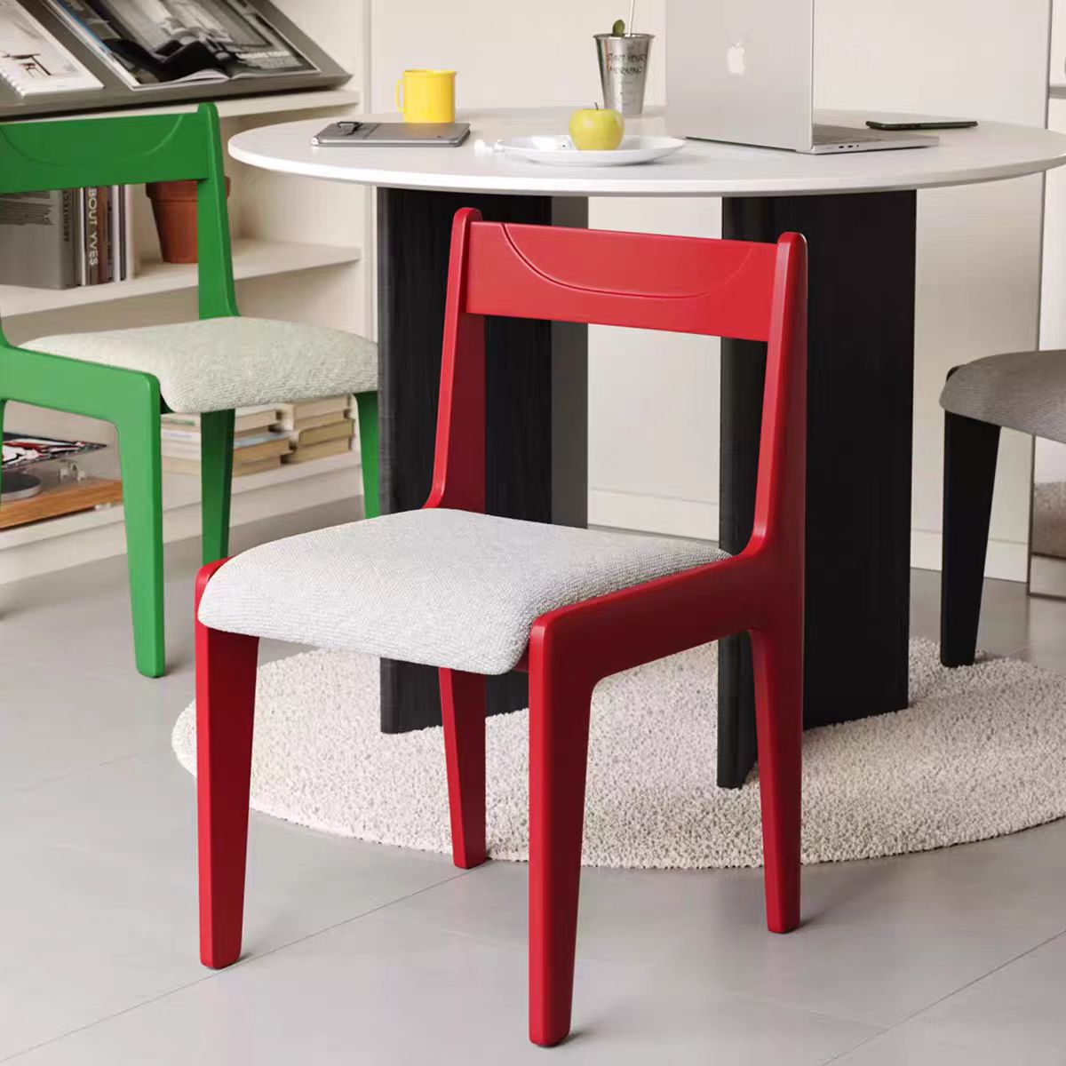 Gaoliang Dining Chair Solid Wood Modern Minimalist Chairs for Dining Table OEM/ODM (YZ215)