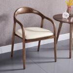 Gaoliang Dining Chair with Armrests Modern Minimalist Chairs for Dining Table OEM/ODM (YZ217)