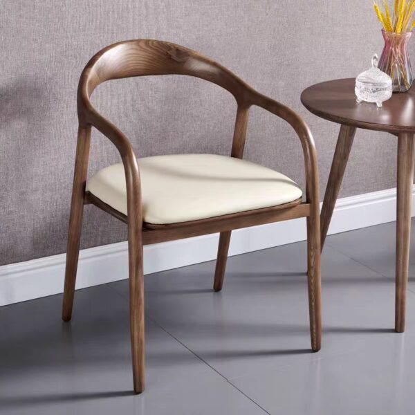 Gaoliang Dining Chair with Armrests Modern Minimalist Chairs for Dining Table OEM/ODM (YZ217)