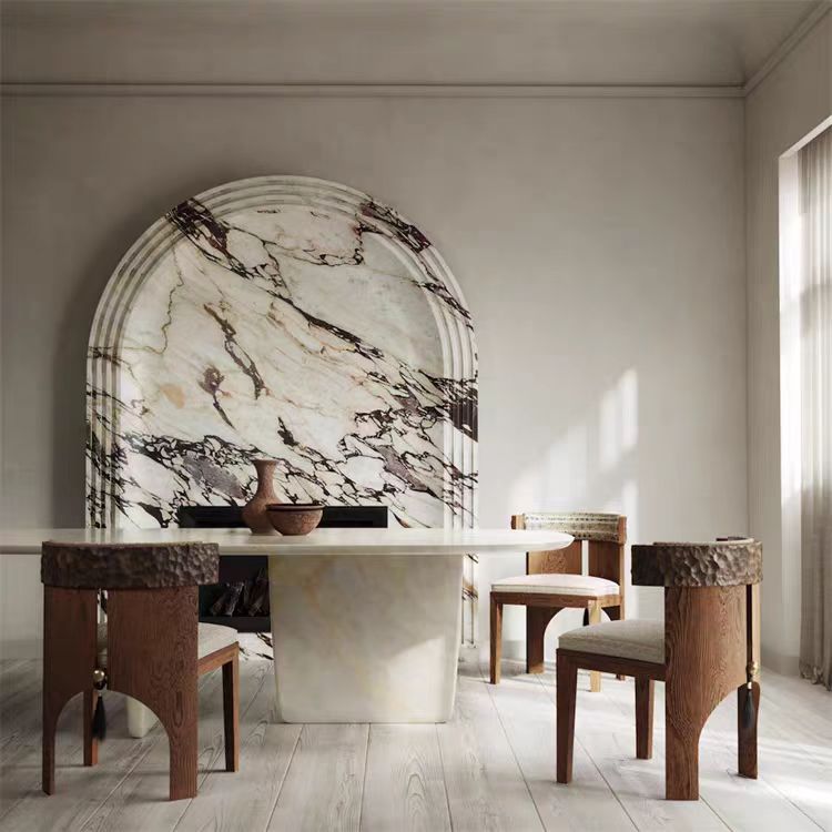 Gaoliang Dining Chair Retro and High-end Modern Wooden Household Chair OEM/ODM (YZ26)