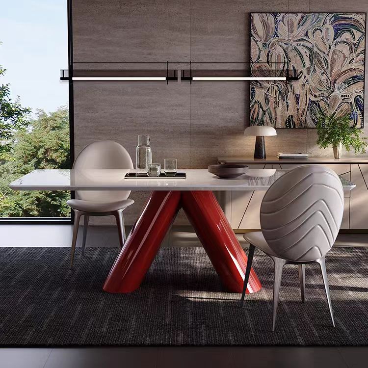Gaoliang Dining Table Modern Luxurious Stone Top Kitchen Tables and Chairs OEM/ODM (CZ212)