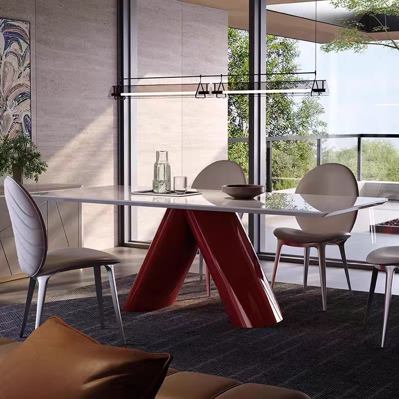 Gaoliang Dining Table Modern Luxurious Stone Top Kitchen Tables and Chairs OEM/ODM (CZ212)