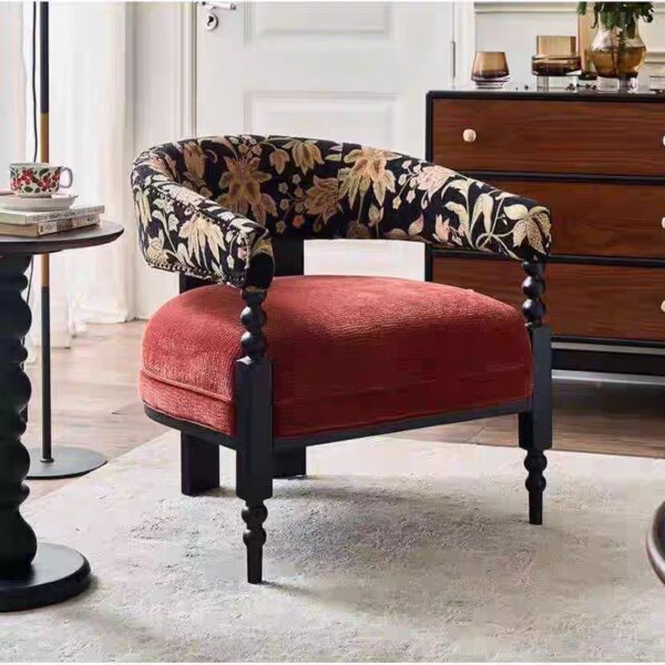Gaoliang Accent Chairs French Retro Hotel Villa Living Room Armchair for Home OEM/ODM (DY271)