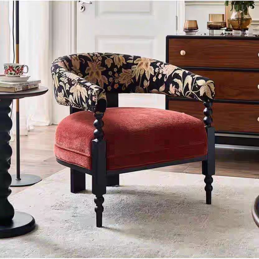 Gaoliang Accent Chairs French Retro Hotel Villa Living Room Armchair for Home OEM/ODM (DY271)