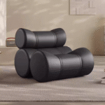 Gaoliang Modern Luxury Black Sofa Chair Lazy Boy Recliner Chair OEM/ODM (DY275)
