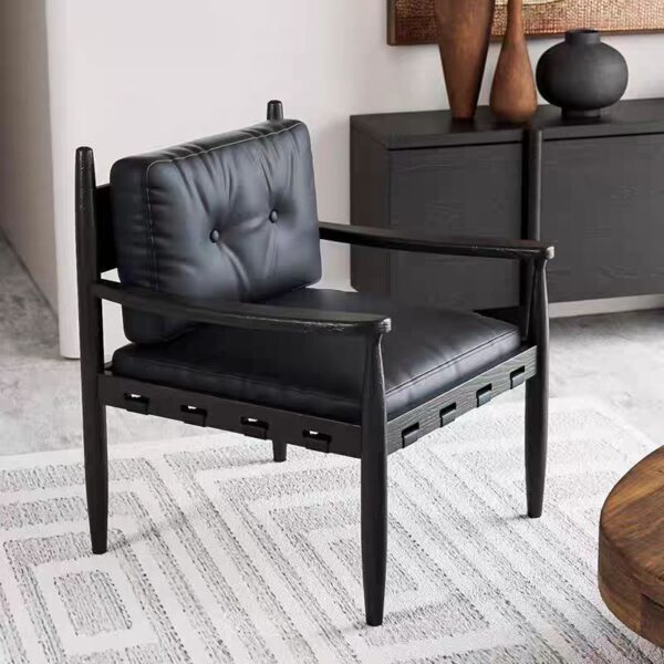 Gaoliang Sofa Chair Luxury Black Accent Chair Living Room Chairs Furniture Sofa OEM/ODM (DY45)