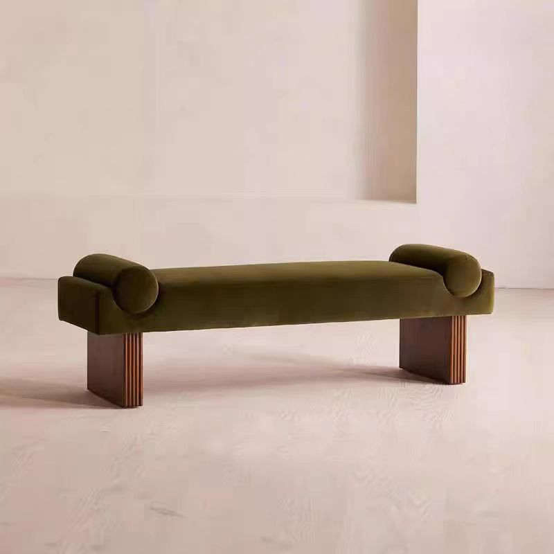 Gaoliang Ottoman Bench Chair Changing Shoes French Retro Side Stools OEM/ODM (DZ12)