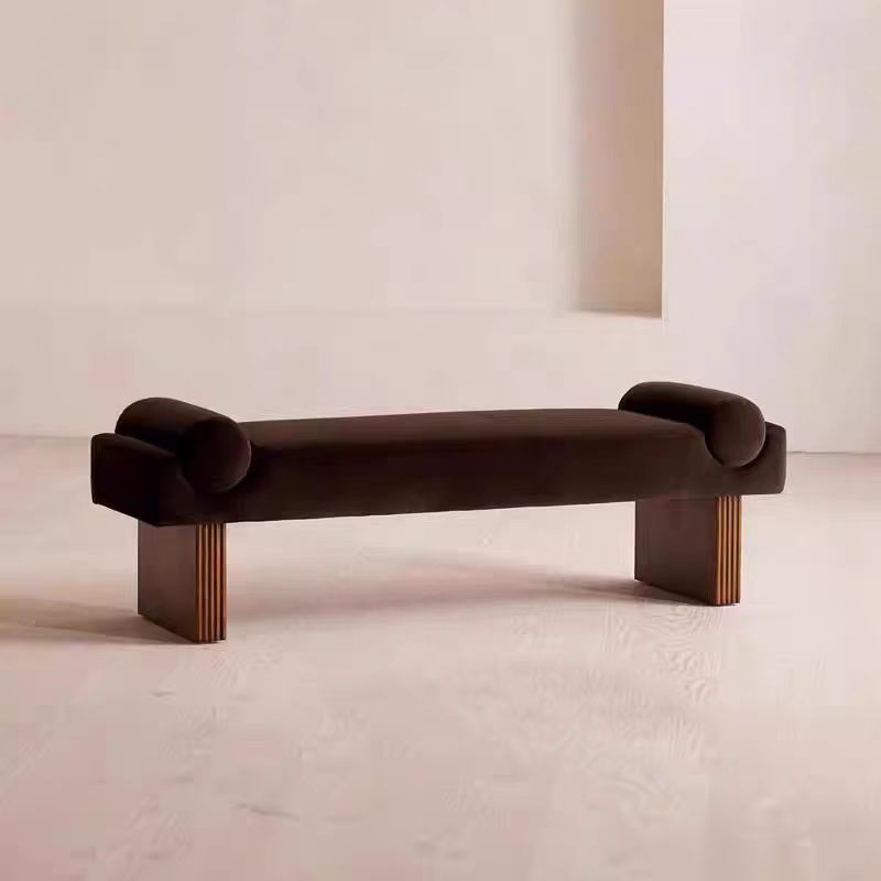 Gaoliang Ottoman Bench Chair Changing Shoes French Retro Side Stools OEM/ODM (DZ12)