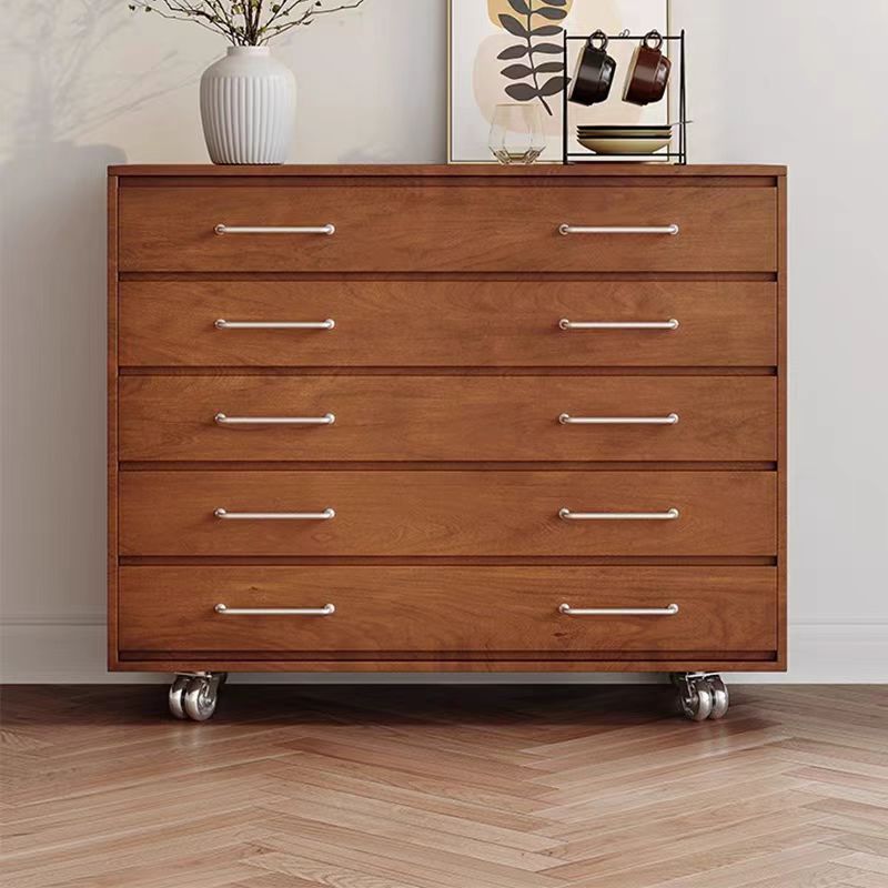 Gaoliang Sideboard Cabinet Modern Nordic Solid Wood Chest of Drawer of Bedroom Cabinets Furniture OEM/ODM (GZ177)
