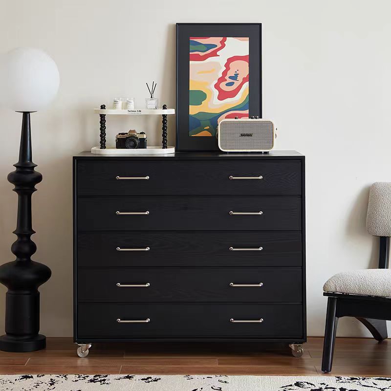 Gaoliang Sideboard Cabinet Modern Nordic Solid Wood Chest of Drawer of Bedroom Cabinets Furniture OEM/ODM (GZ177)