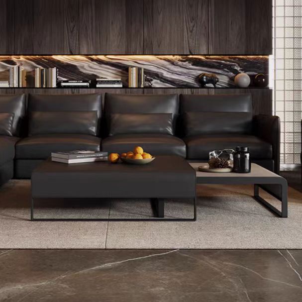 Gaoliang Coffee Table Rectangular Italian Luxury Home Furniture Coffee Table and Side Table Set OEM/ODM (KF169)