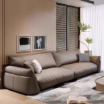 Gaoliang Sofa Modern Italian Leather High Quality Living Room Sofas OEM/ODM (SF71)