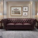 Gaoliang Sofa Set Furniture Luxury Leather Classic Design Living Room Sofas OEM/ODM (SF73)