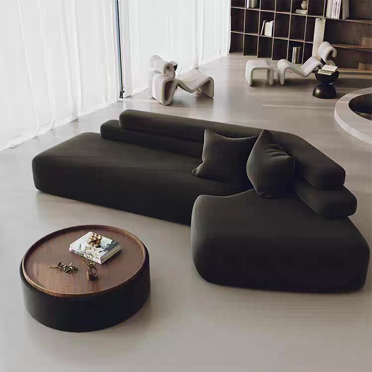 Gaoliang Sofa Luxury Nordic Style Curved Modular Couch Living Room Sofas OEM/ODM (SF74)