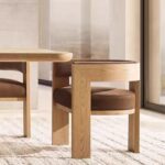 Gaoliang Dining Chair for Sale Modern Luxury Solid Wood Dining Room Chairs OEM/ODM (YZ217)