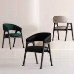 Gaoliang Dining Chair Faux Leather Multiple Color Options Dining Chair Wood OEM/ODM (YZ63)