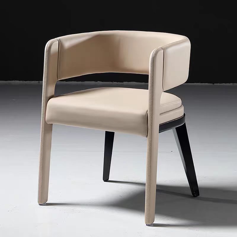 Gaoliang Dining Chair Wood Italian Design Customize Color Designer Dining Chair OEM/ODM (YZ65)