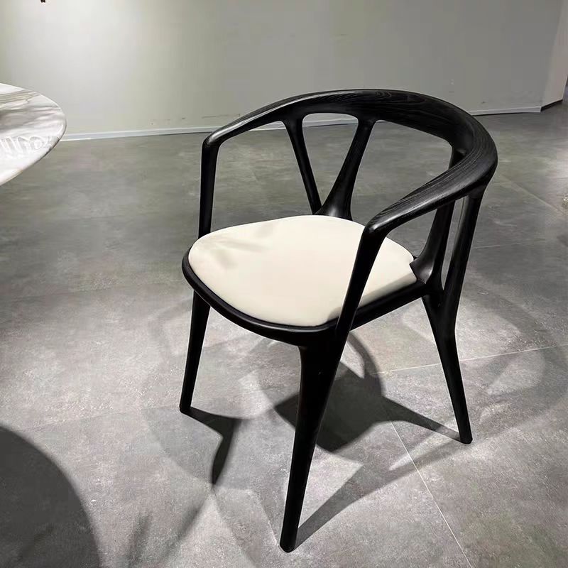 Gaoliang Dining Chair with Arms Nordic Minimalist Velvet Dining Room Chairs OEM/ODM (YZ68)