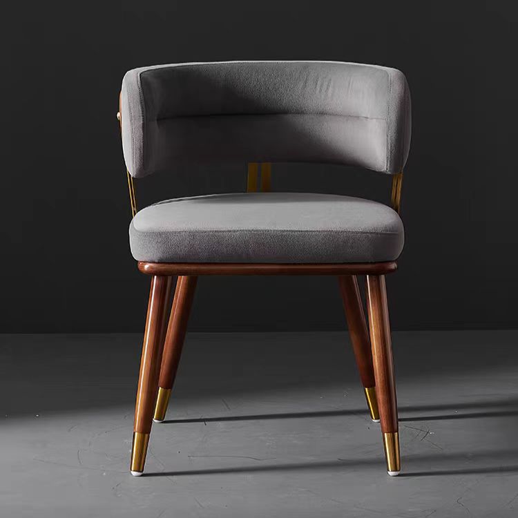 Gaoliang Dining Chair Luxury Modern Solid Wood Frame Dining Room Chairs OEM/ODM (YZ88)