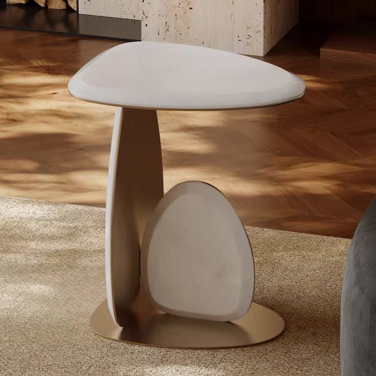 Gaoliang Side Table Modern C Shaped Light Luxury Bed Side Table OEM/ODM (BJ116)