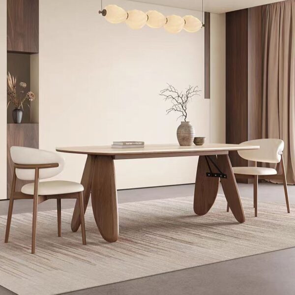 Gaoliang Dining Table Mid Century Stone Dining Table Modern OEM/ODM (CZ221)